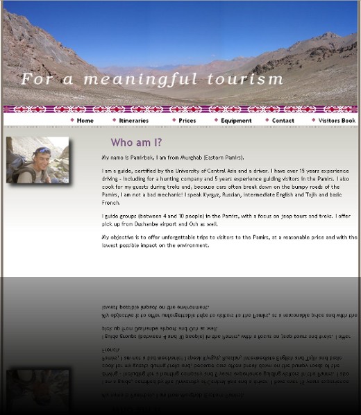site de trekking
