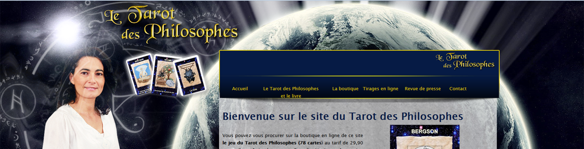 Boutique en ligne, tarot des philosophes