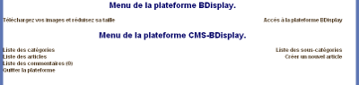 cms-bdisplay devient un module de BDisplay.